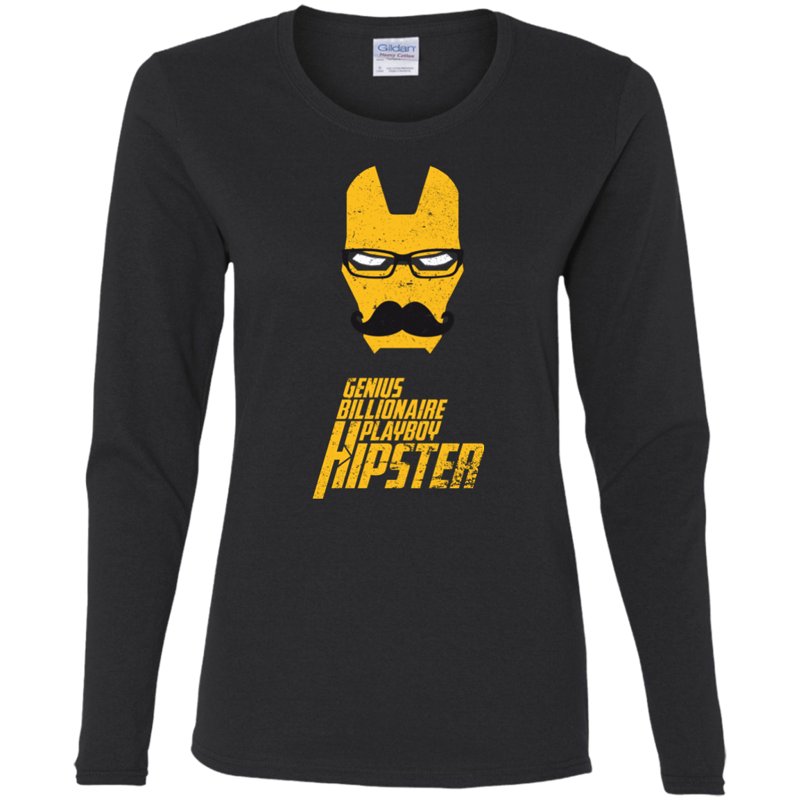 T-Shirts Black / S HIPSTER Women's Long Sleeve T-Shirt