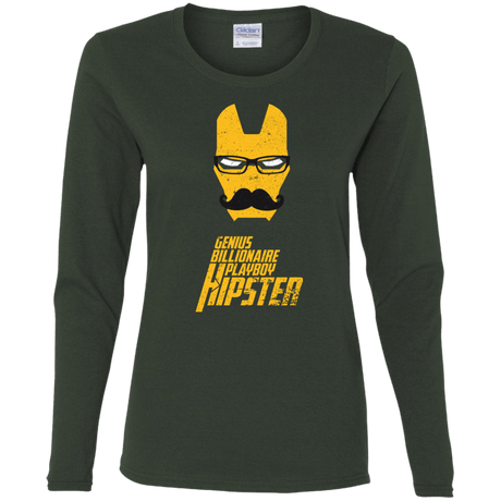 T-Shirts Forest / S HIPSTER Women's Long Sleeve T-Shirt