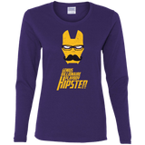 T-Shirts Purple / S HIPSTER Women's Long Sleeve T-Shirt