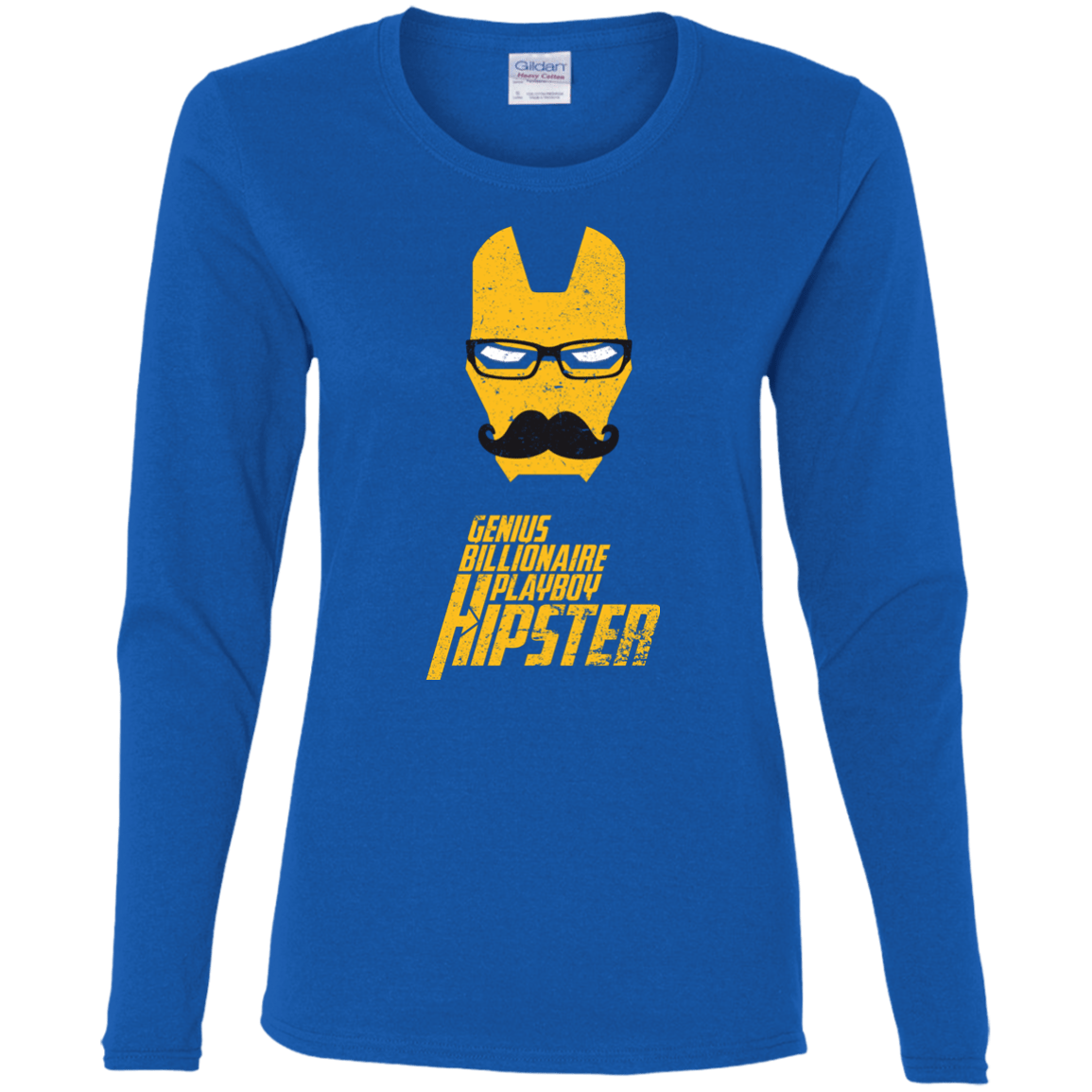 T-Shirts Royal / S HIPSTER Women's Long Sleeve T-Shirt