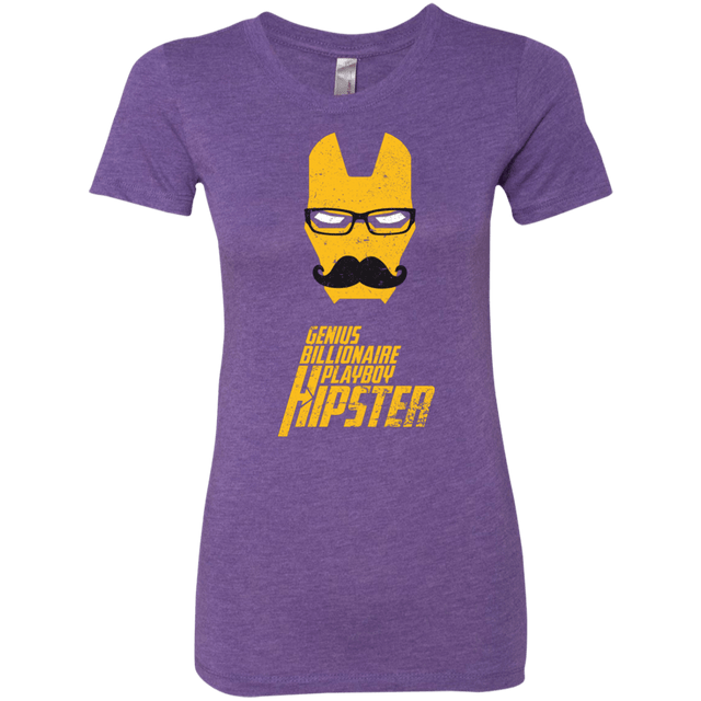 T-Shirts Purple Rush / S HIPSTER Women's Triblend T-Shirt