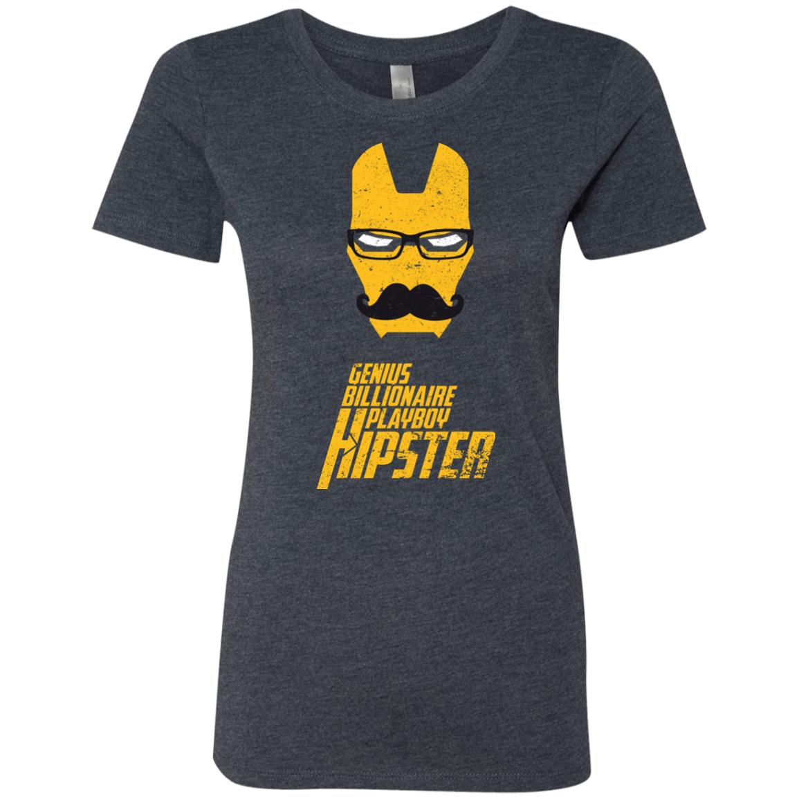 T-Shirts Vintage Navy / S HIPSTER Women's Triblend T-Shirt