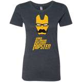 T-Shirts Vintage Navy / S HIPSTER Women's Triblend T-Shirt