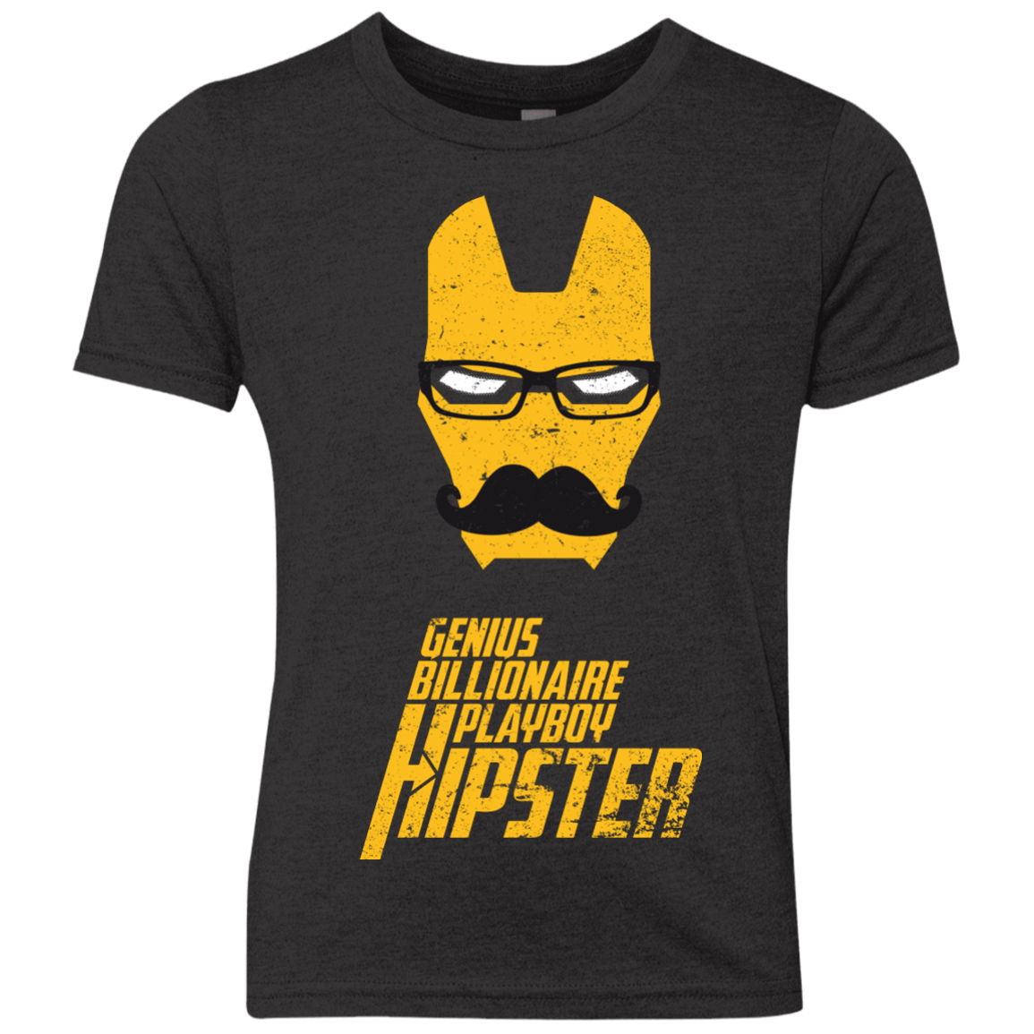 T-Shirts Vintage Black / YXS HIPSTER Youth Triblend T-Shirt