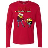 T-Shirts Red / S Hipsters Time Men's Premium Long Sleeve