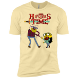 T-Shirts Banana Cream / X-Small Hipsters Time Men's Premium T-Shirt