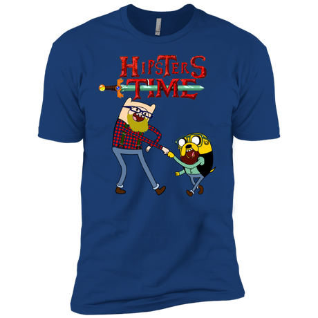 T-Shirts Royal / X-Small Hipsters Time Men's Premium T-Shirt