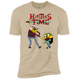 T-Shirts Sand / X-Small Hipsters Time Men's Premium T-Shirt