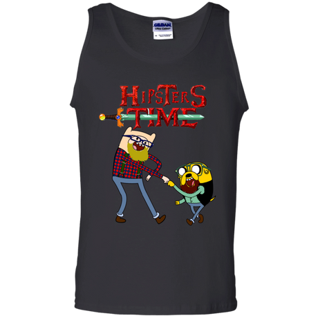 T-Shirts Black / S Hipsters Time Men's Tank Top