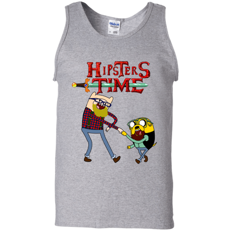 T-Shirts Sport Grey / S Hipsters Time Men's Tank Top