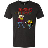 T-Shirts Vintage Black / S Hipsters Time Men's Triblend T-Shirt