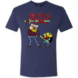 T-Shirts Vintage Navy / S Hipsters Time Men's Triblend T-Shirt