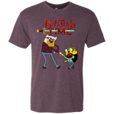 T-Shirts Vintage Purple / S Hipsters Time Men's Triblend T-Shirt