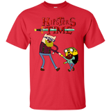 T-Shirts Red / S Hipsters Time T-Shirt