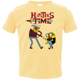 T-Shirts Butter / 2T Hipsters Time Toddler Premium T-Shirt