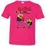 T-Shirts Hot Pink / 2T Hipsters Time Toddler Premium T-Shirt