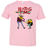 T-Shirts Pink / 2T Hipsters Time Toddler Premium T-Shirt