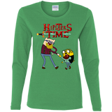 T-Shirts Irish Green / S Hipsters Time Women's Long Sleeve T-Shirt