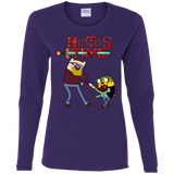 T-Shirts Purple / S Hipsters Time Women's Long Sleeve T-Shirt