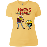 T-Shirts Banana Cream/ / X-Small Hipsters Time Women's Premium T-Shirt