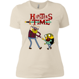 T-Shirts Ivory/ / X-Small Hipsters Time Women's Premium T-Shirt