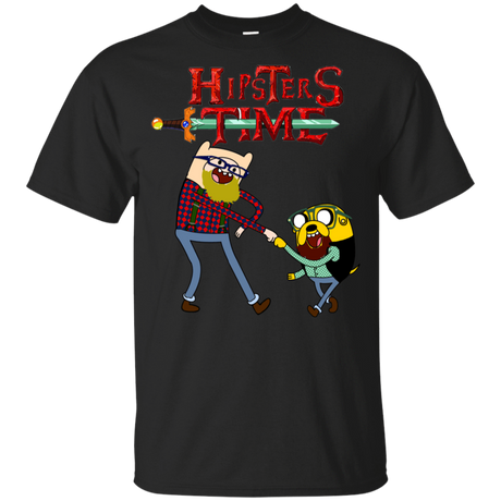 T-Shirts Black / YXS Hipsters Time Youth T-Shirt