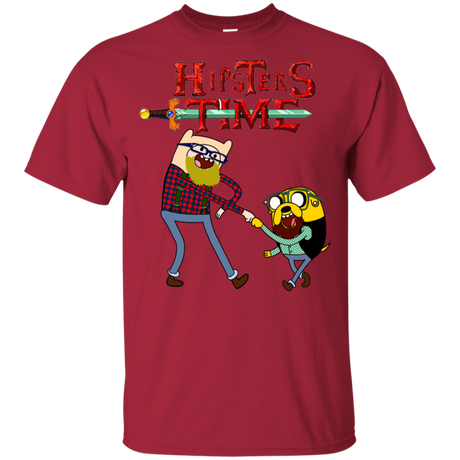 T-Shirts Cardinal / YXS Hipsters Time Youth T-Shirt