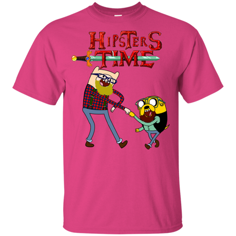 T-Shirts Heliconia / YXS Hipsters Time Youth T-Shirt