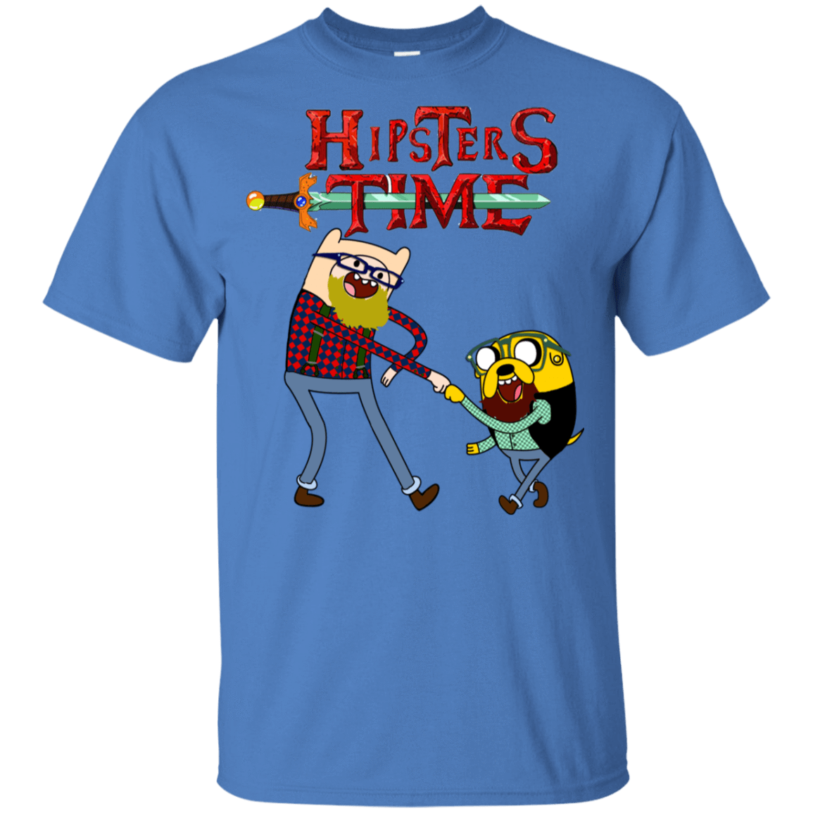 T-Shirts Iris / YXS Hipsters Time Youth T-Shirt