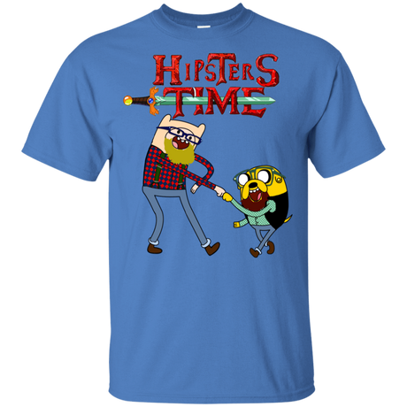 T-Shirts Iris / YXS Hipsters Time Youth T-Shirt