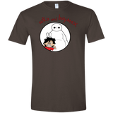 T-Shirts Dark Chocolate / S Hiro and Baymax Men's Semi-Fitted Softstyle