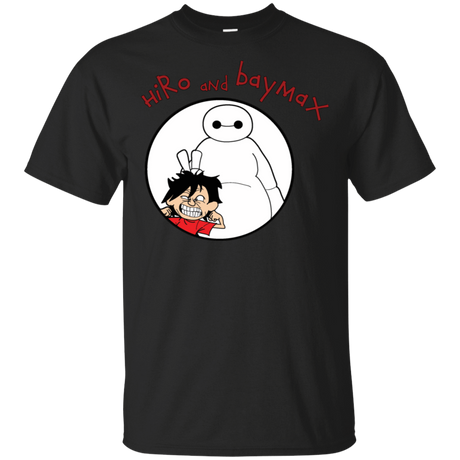 T-Shirts Black / S Hiro and Baymax T-Shirt