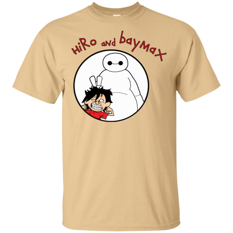 T-Shirts Vegas Gold / S Hiro and Baymax T-Shirt