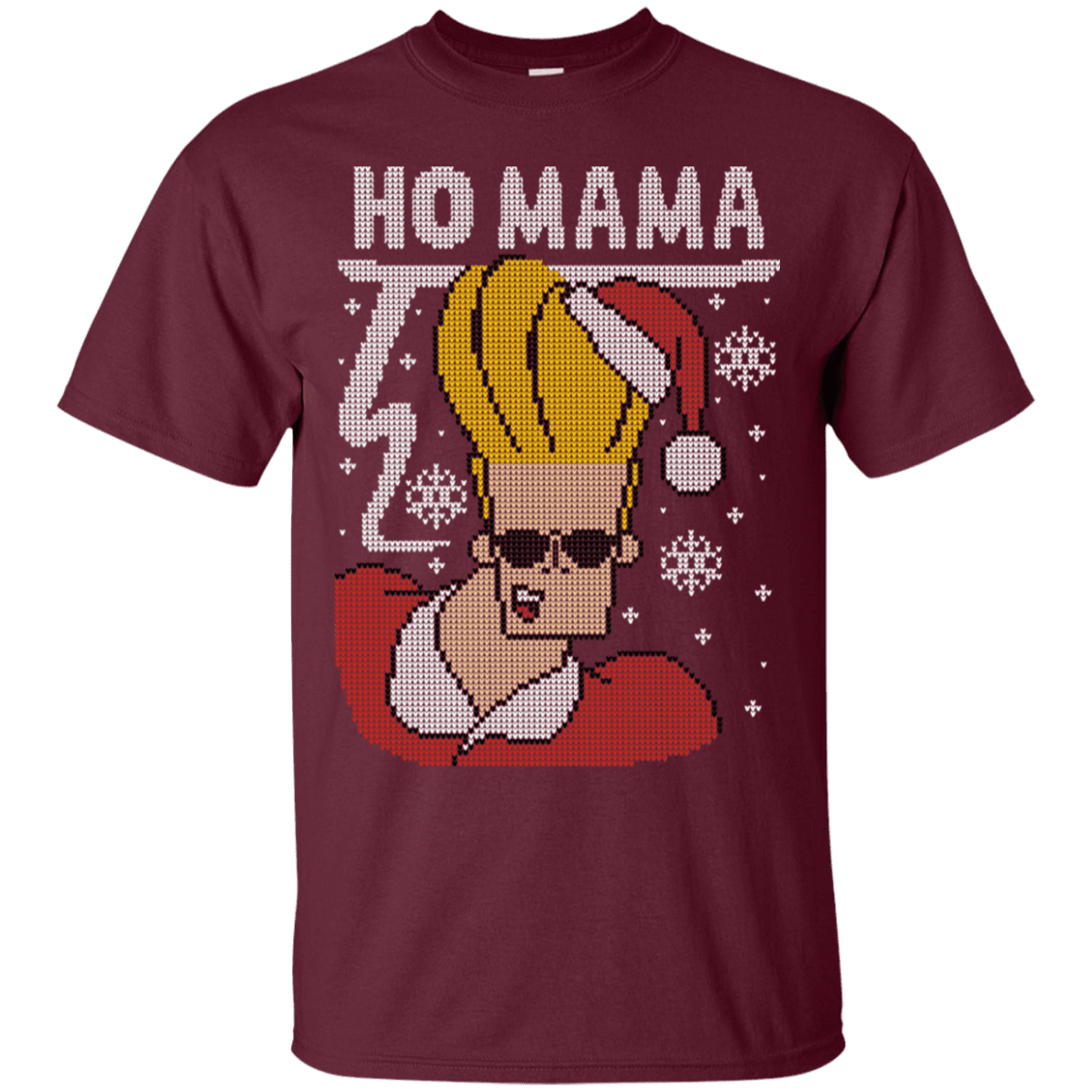 T-Shirts Maroon / S Ho Mama T-Shirt