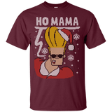 T-Shirts Maroon / S Ho Mama T-Shirt