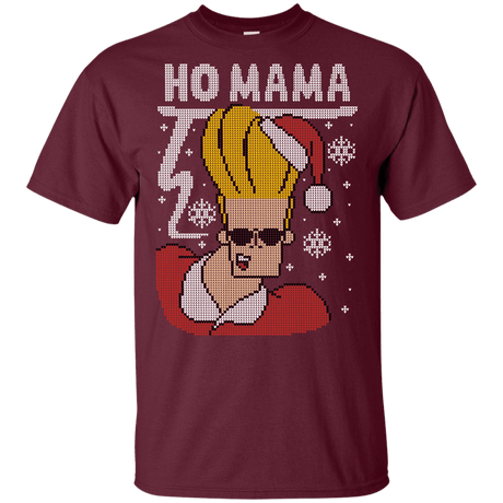 T-Shirts Maroon / YXS Ho Mama Youth T-Shirt