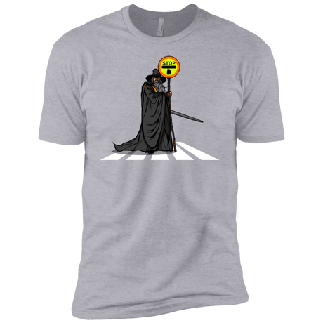 T-Shirts Heather Grey / YXS Hobbit Crossing Boys Premium T-Shirt