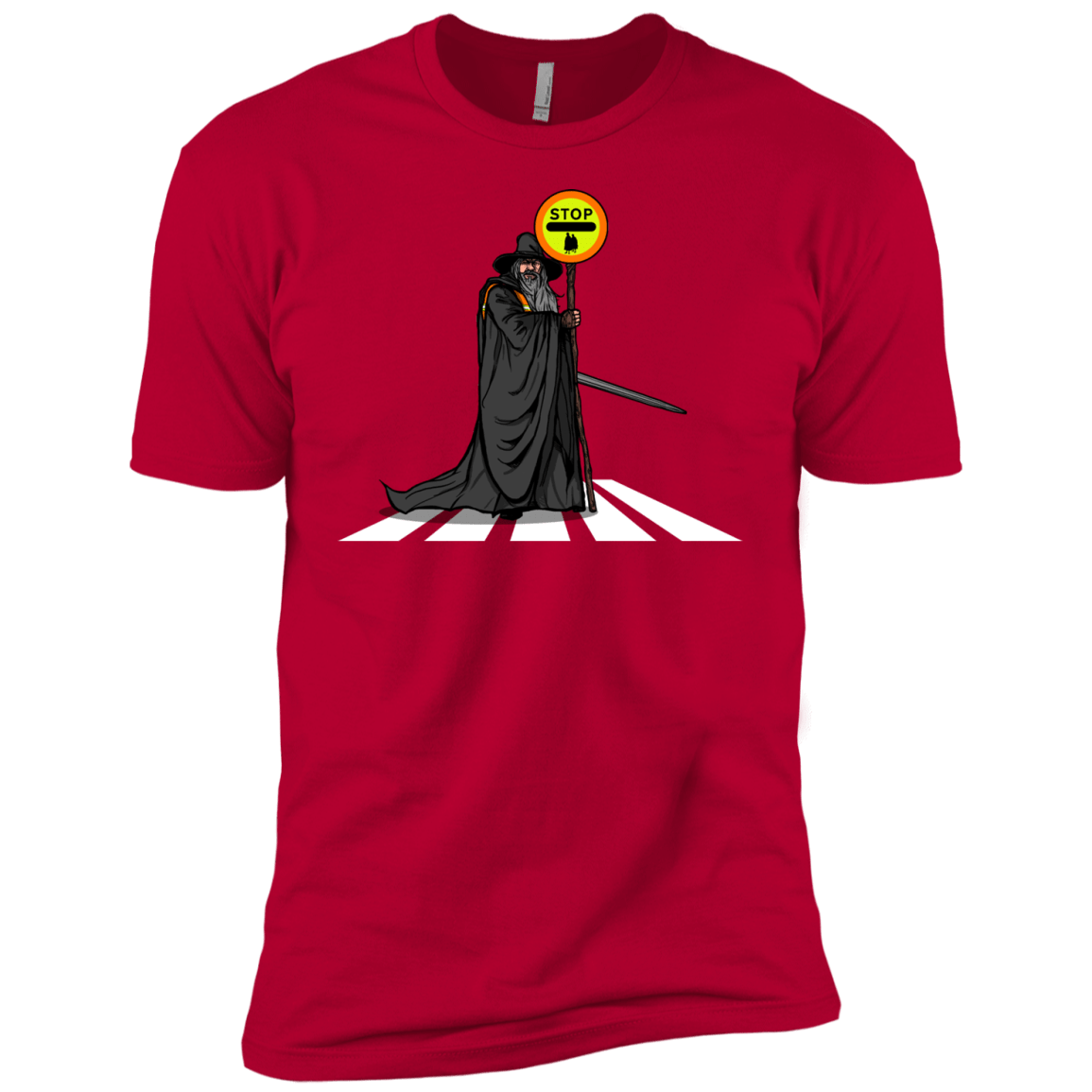 T-Shirts Red / YXS Hobbit Crossing Boys Premium T-Shirt