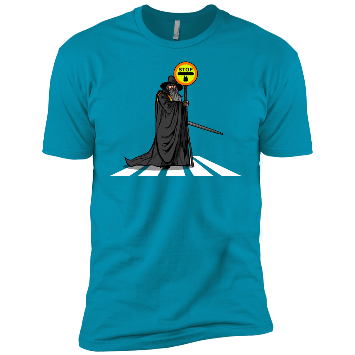 T-Shirts Turquoise / YXS Hobbit Crossing Boys Premium T-Shirt