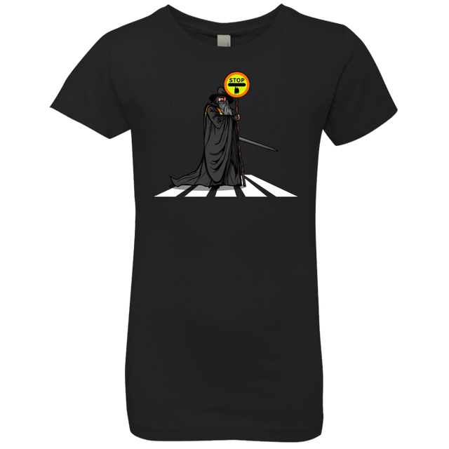 T-Shirts Black / YXS Hobbit Crossing Girls Premium T-Shirt