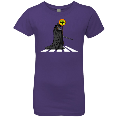 T-Shirts Purple Rush / YXS Hobbit Crossing Girls Premium T-Shirt