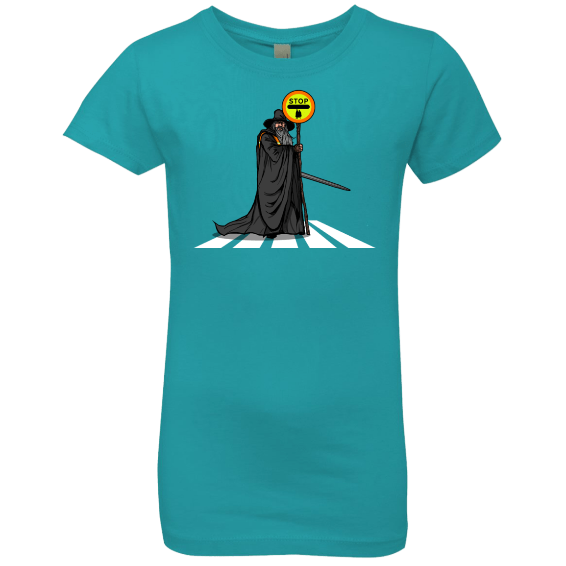 T-Shirts Tahiti Blue / YXS Hobbit Crossing Girls Premium T-Shirt