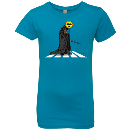 T-Shirts Turquoise / YXS Hobbit Crossing Girls Premium T-Shirt