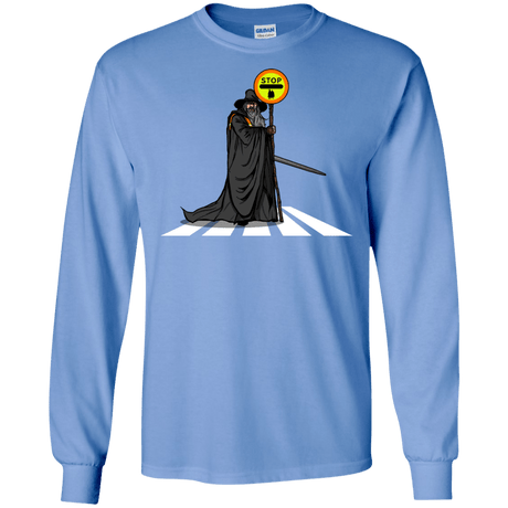 T-Shirts Carolina Blue / S Hobbit Crossing Men's Long Sleeve T-Shirt