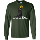 T-Shirts Forest Green / S Hobbit Crossing Men's Long Sleeve T-Shirt