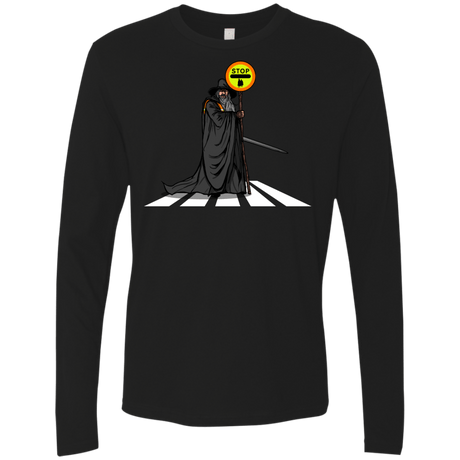 T-Shirts Black / S Hobbit Crossing Men's Premium Long Sleeve