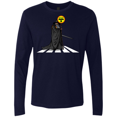 T-Shirts Midnight Navy / S Hobbit Crossing Men's Premium Long Sleeve