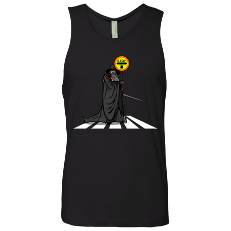 T-Shirts Black / S Hobbit Crossing Men's Premium Tank Top