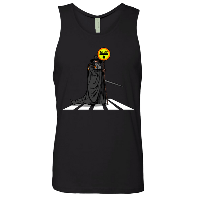 T-Shirts Black / S Hobbit Crossing Men's Premium Tank Top