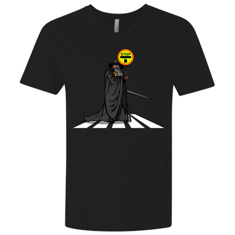 T-Shirts Black / X-Small Hobbit Crossing Men's Premium V-Neck